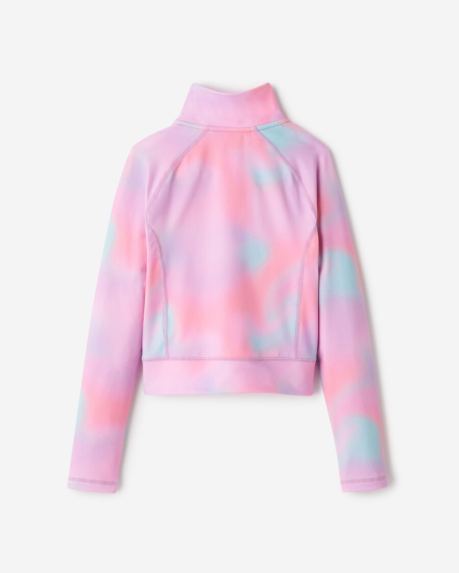 chaqueta deportiva con cremallera para niñas