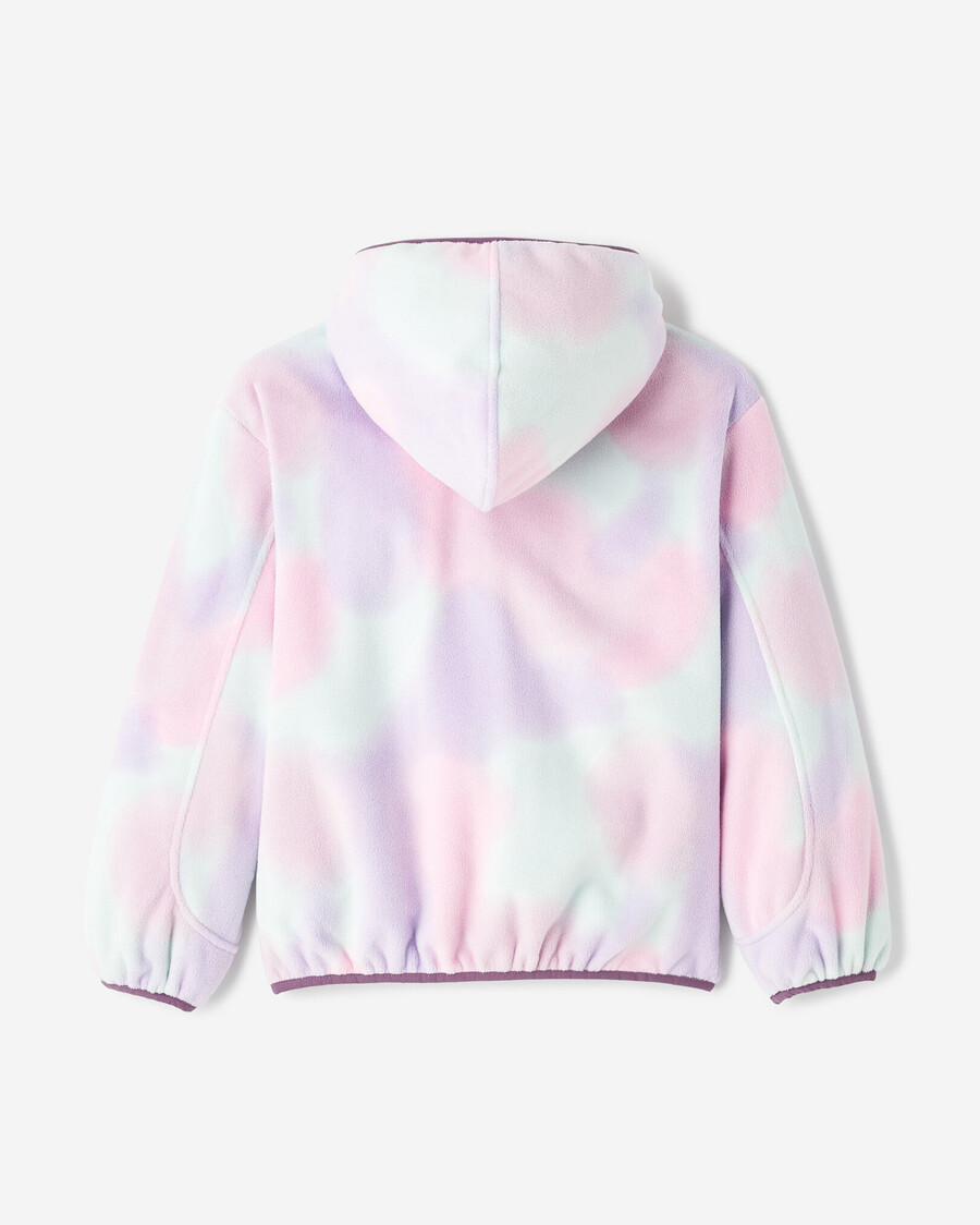 sudadera con capucha y cremallera completa de microfibra activa para niños