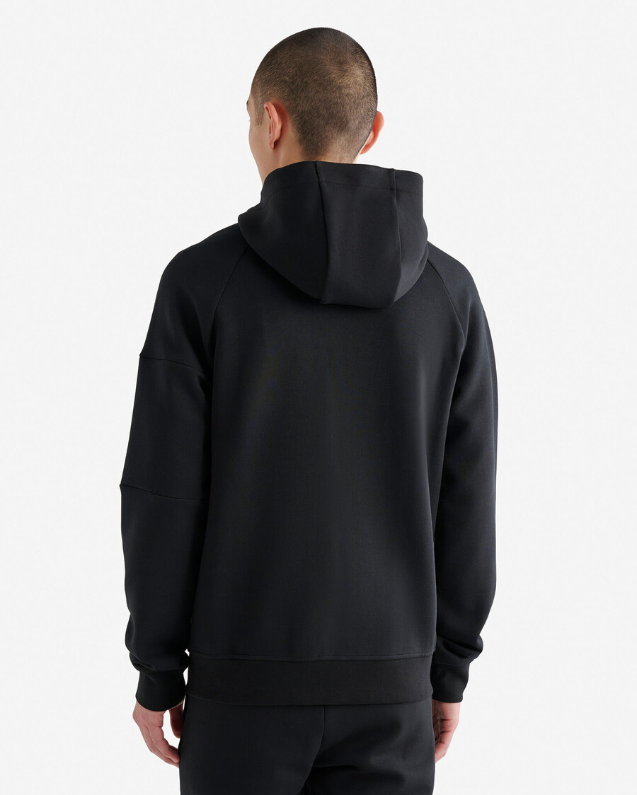 sudadera con capucha y cremallera completa recover interlock