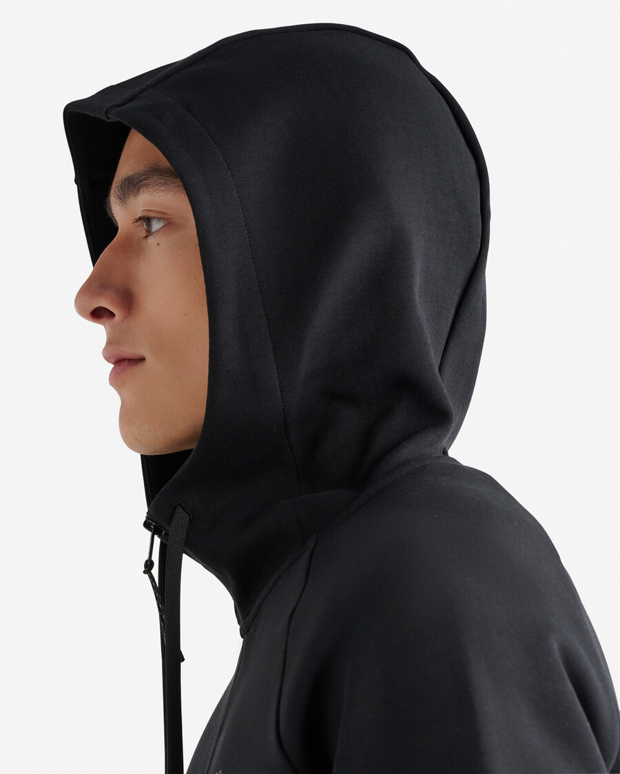 sudadera con capucha y cremallera completa recover interlock