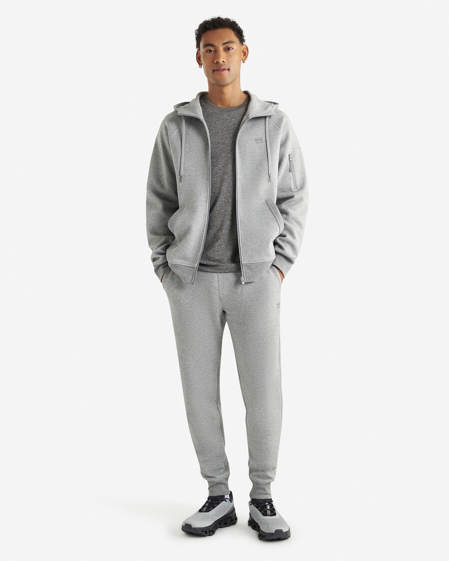 sudadera con capucha y cremallera completa recover interlock