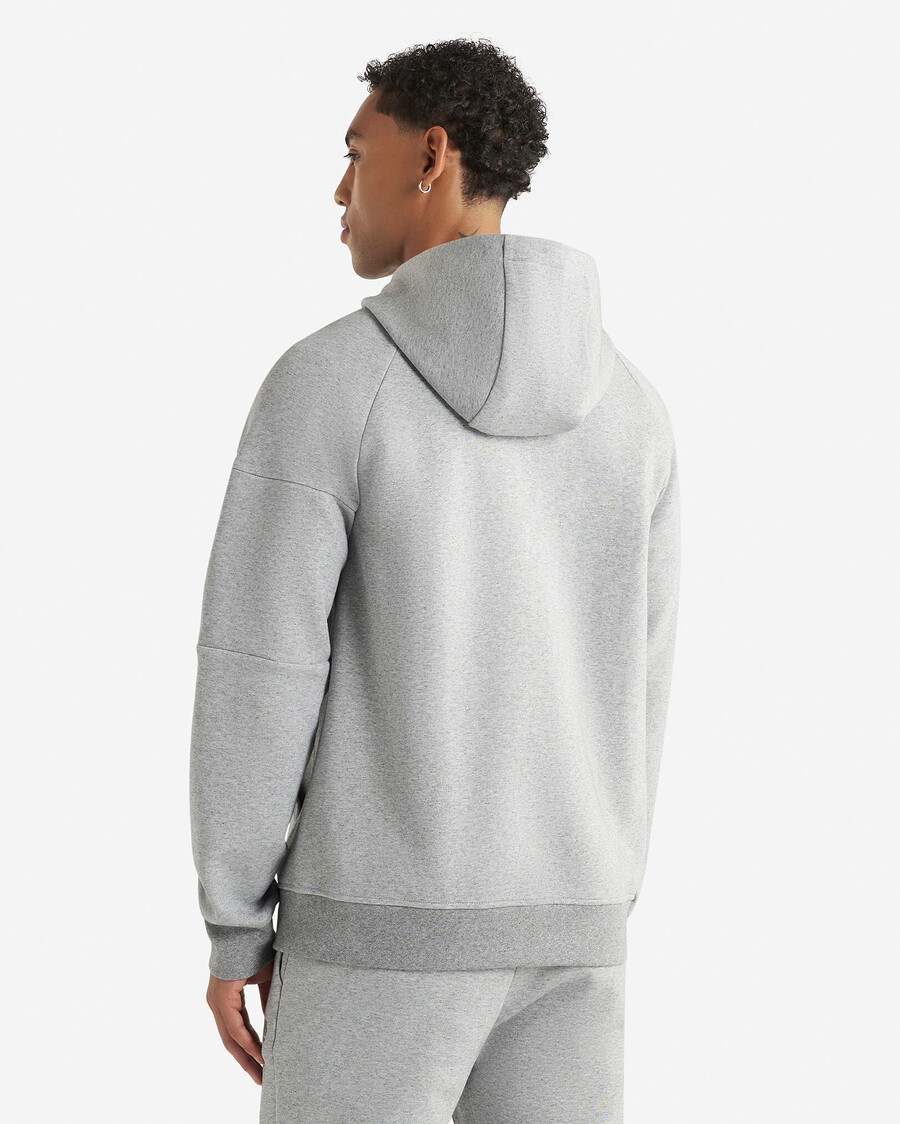 sudadera con capucha y cremallera completa recover interlock
