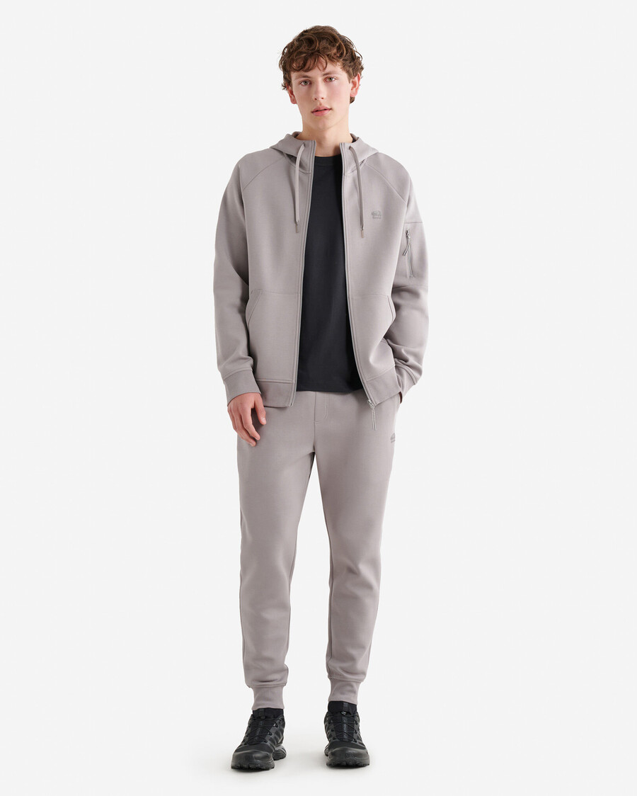 sudadera con capucha y cremallera completa recover interlock