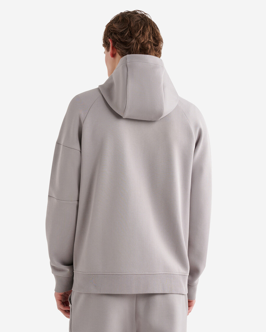 sudadera con capucha y cremallera completa recover interlock