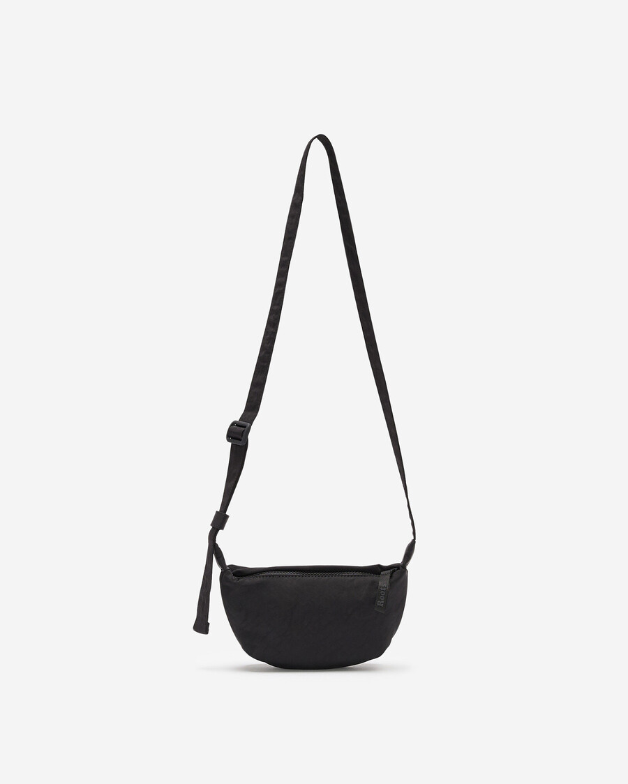 bolso pequeño de media luna de nailon
