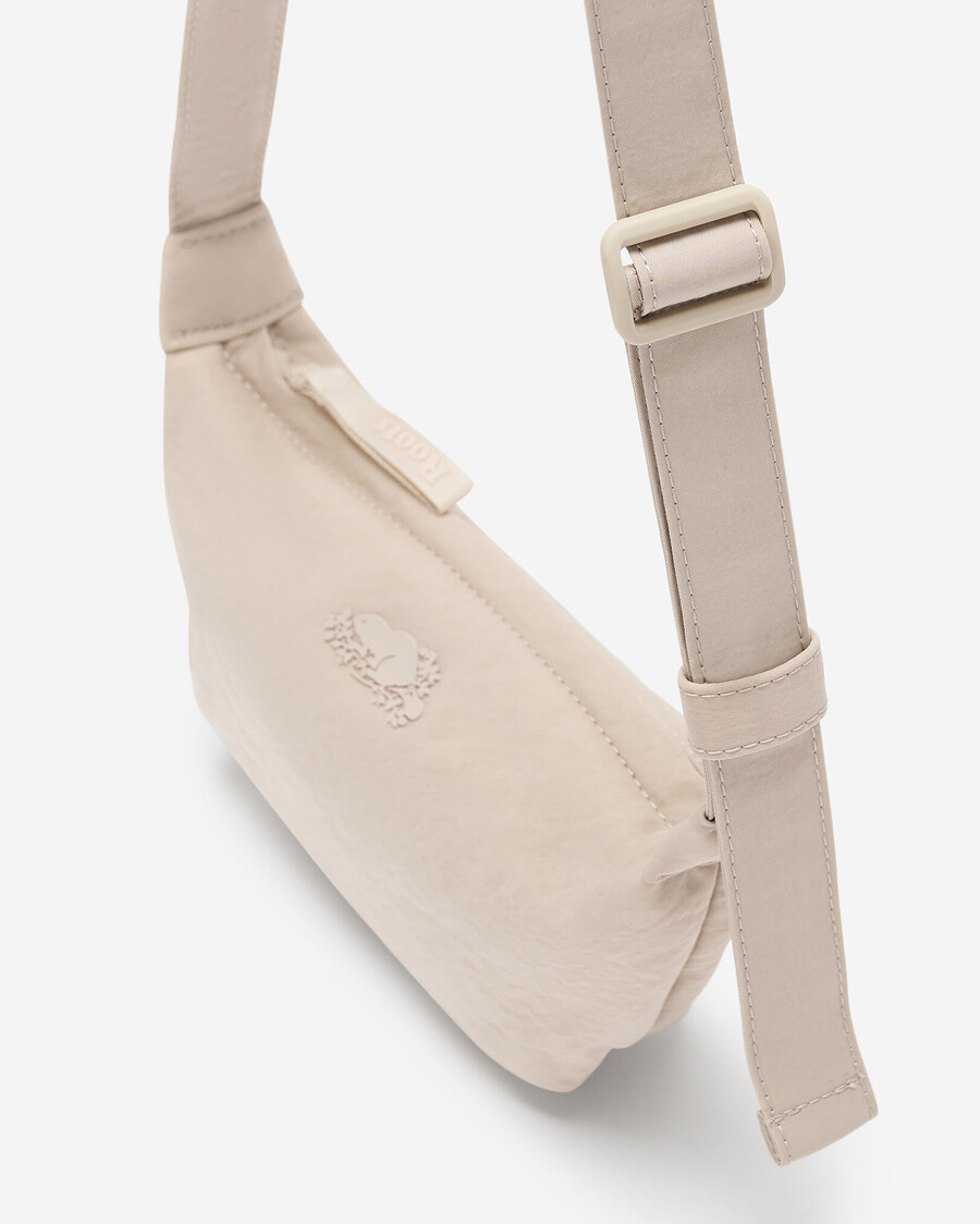 bolso pequeño de media luna de nailon