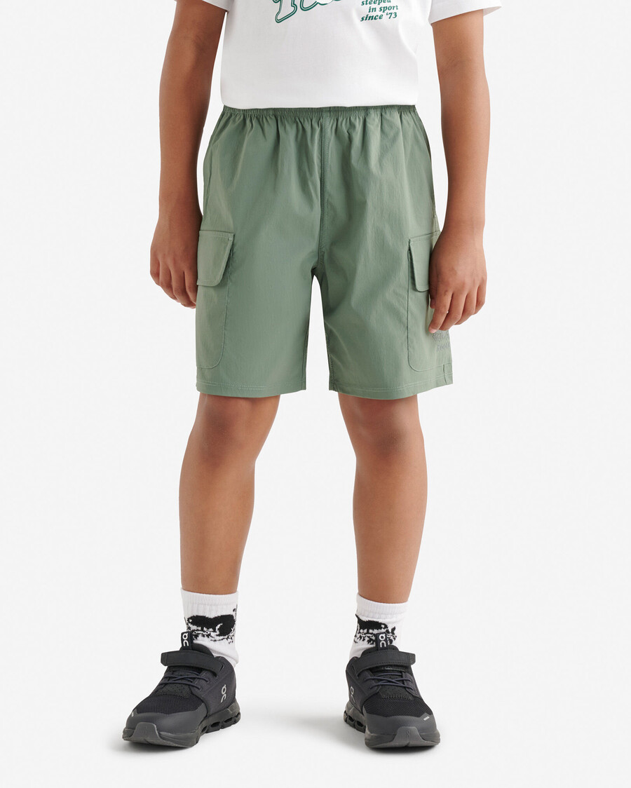 pantalón corto cargo híbrido para niños