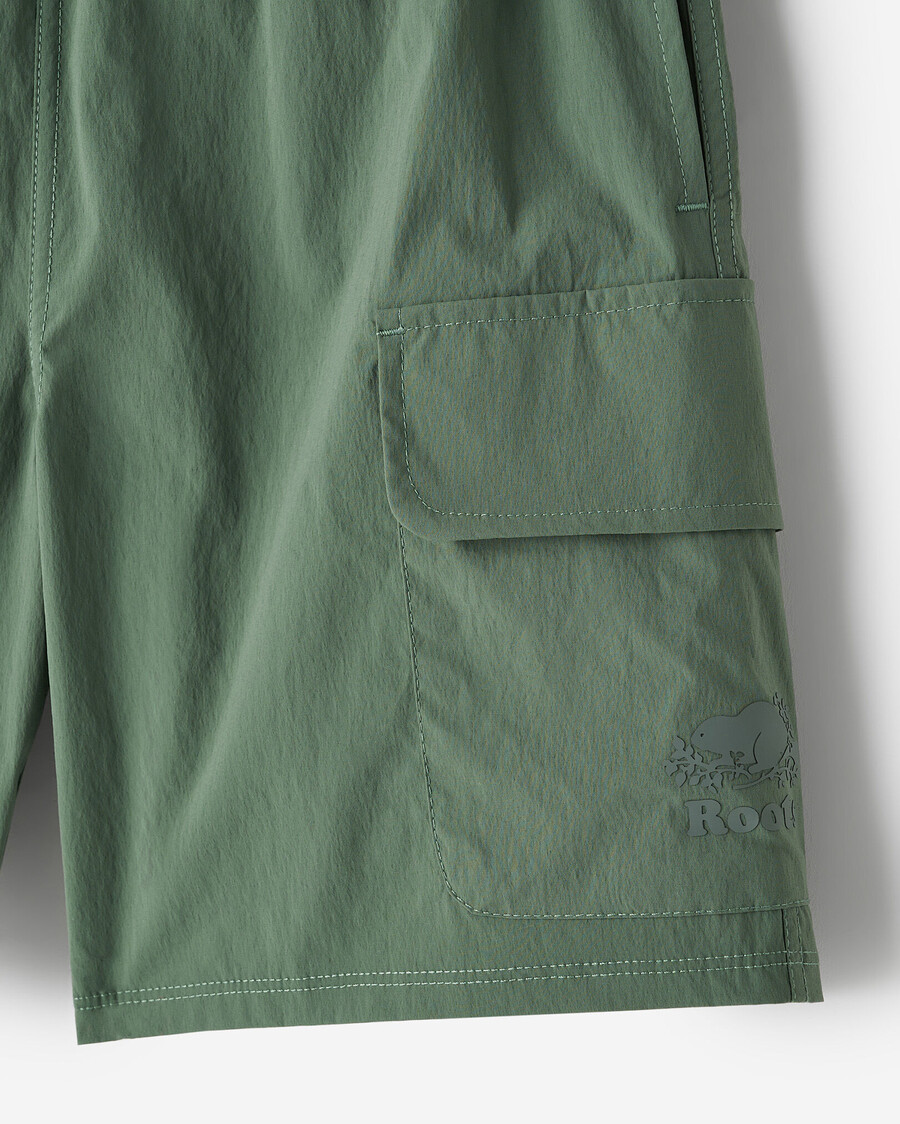 pantalón corto cargo híbrido para niños