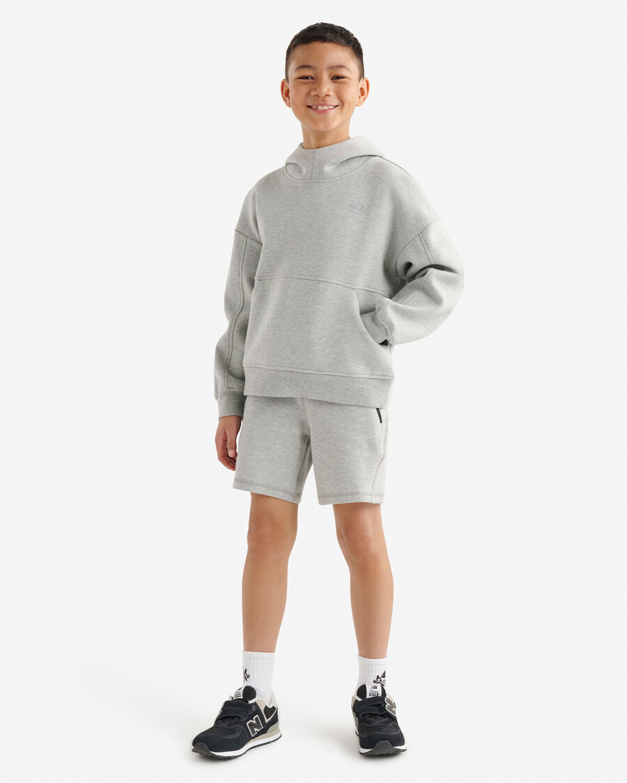 pantalón corto de interlock activo para niños
