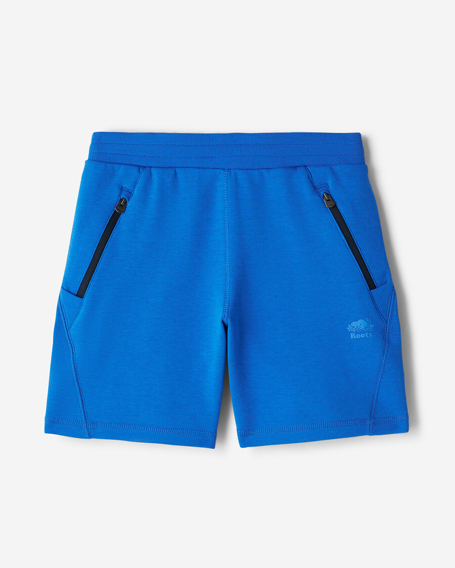pantalón corto de interlock activo para niños