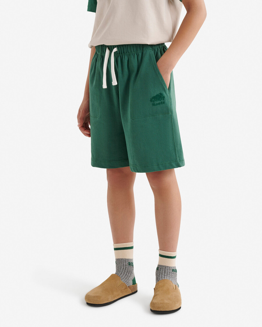 pantalón corto de jersey pesado cooper para niños