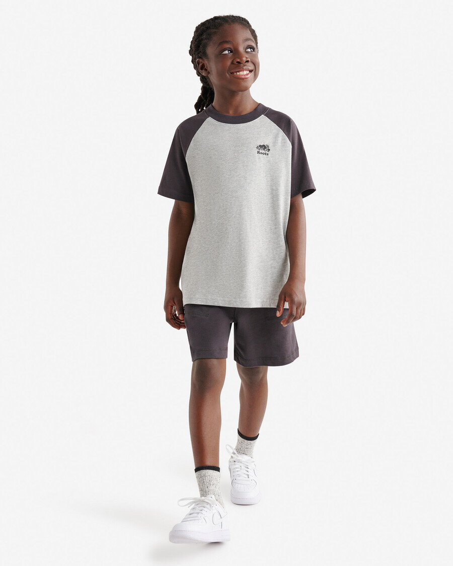 pantalón corto de jersey pesado cooper para niños