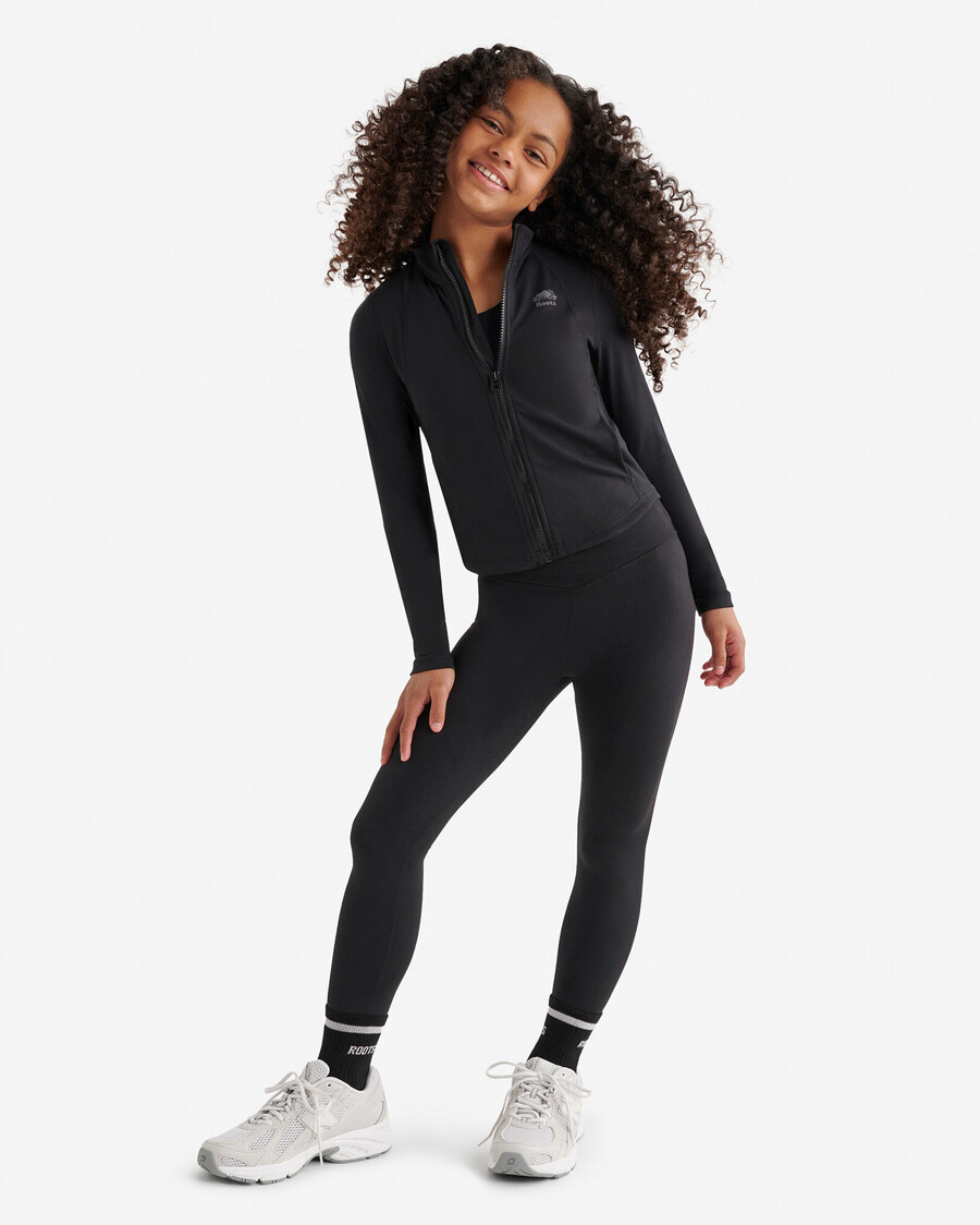 leggings envolventes activos para niñas