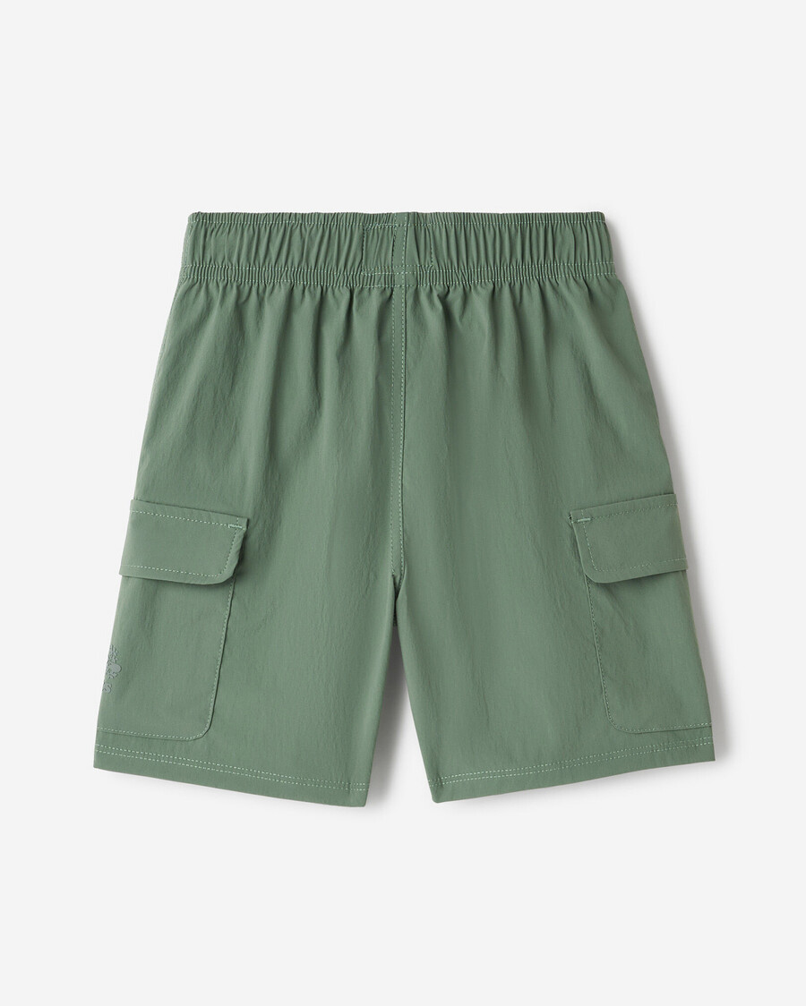 pantalón corto cargo híbrido para niños pequeños