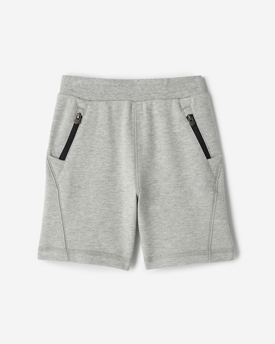 pantalón corto de interlock activo para niños pequeños