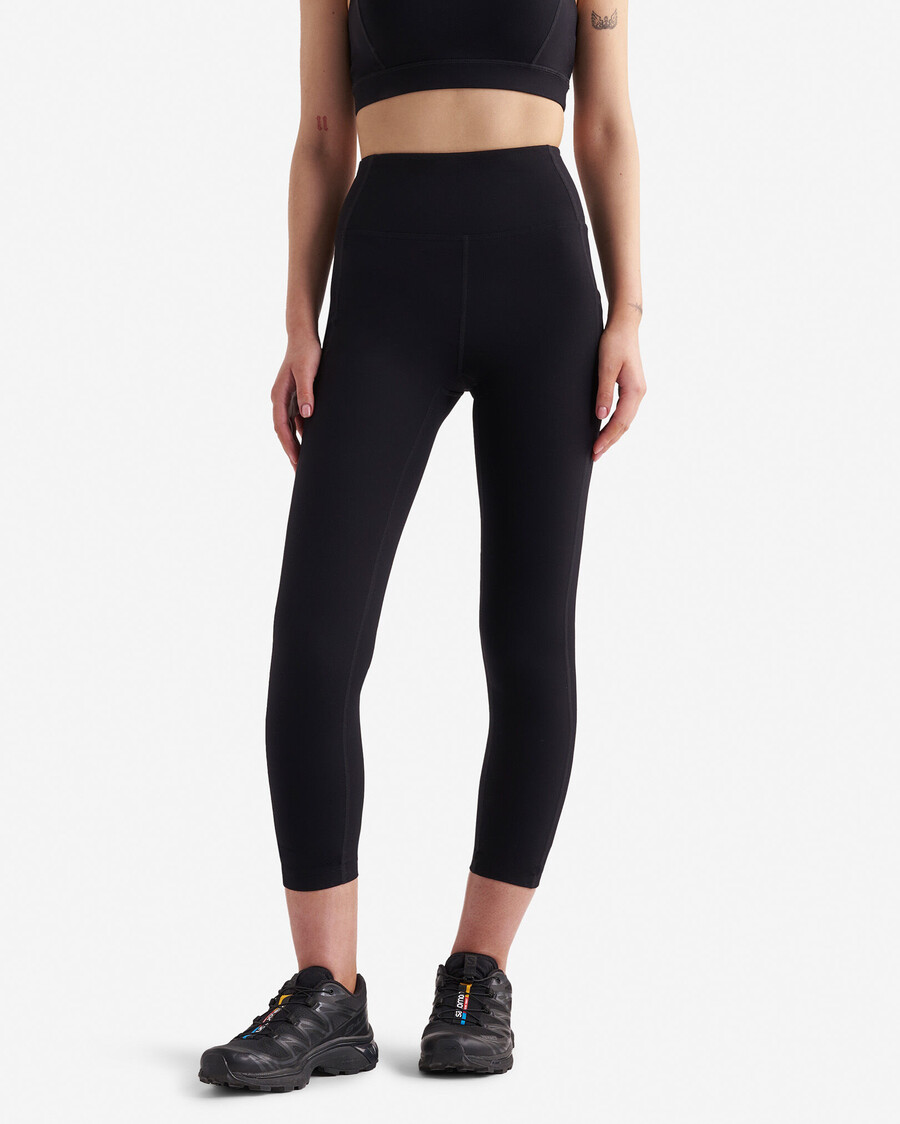 leggings capri con bolsillo restaurado