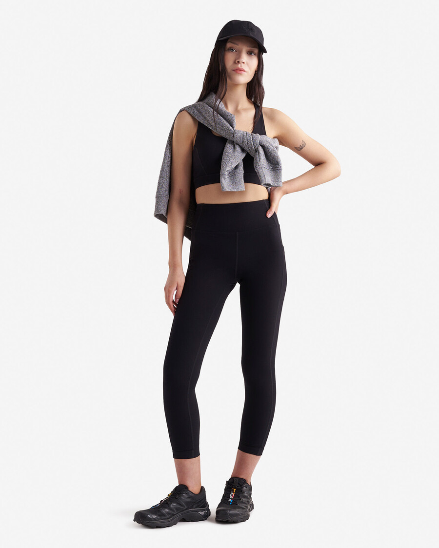 leggings capri con bolsillo restaurado