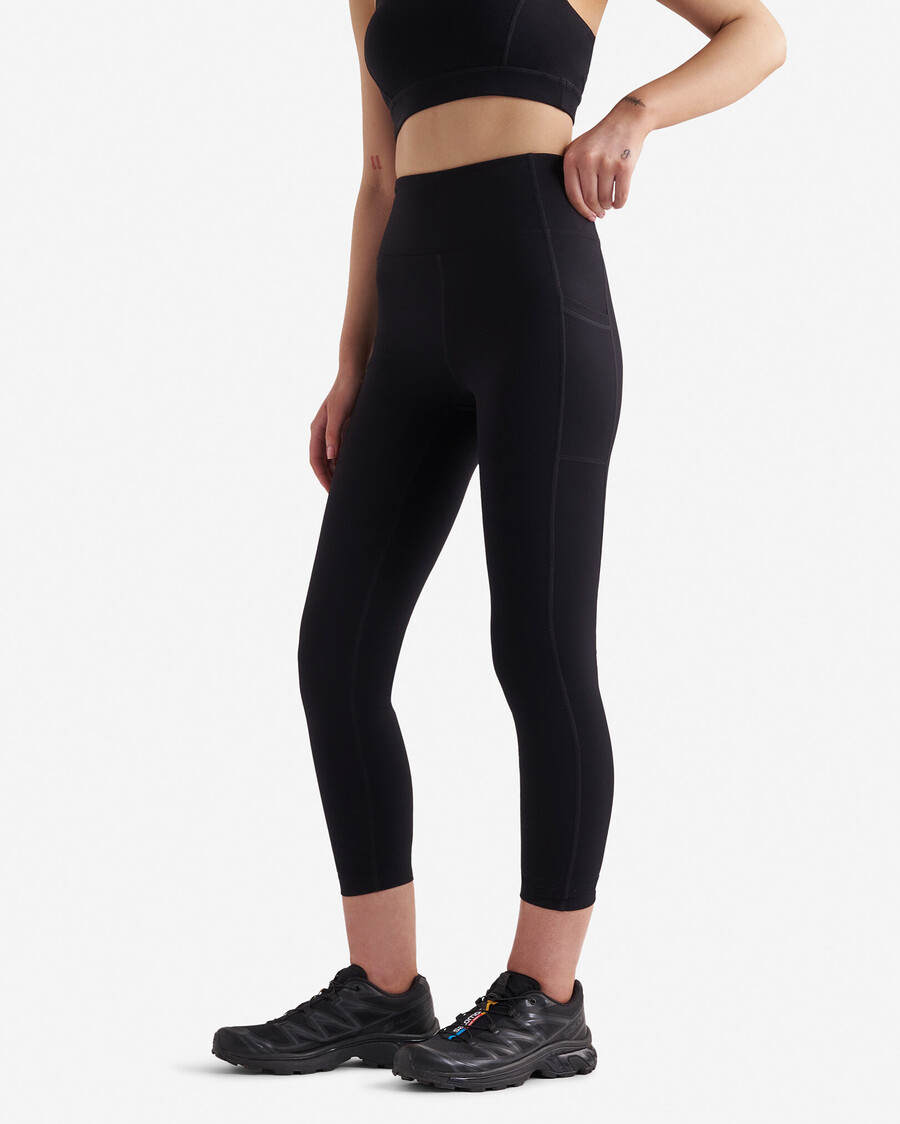 leggings capri con bolsillo restaurado