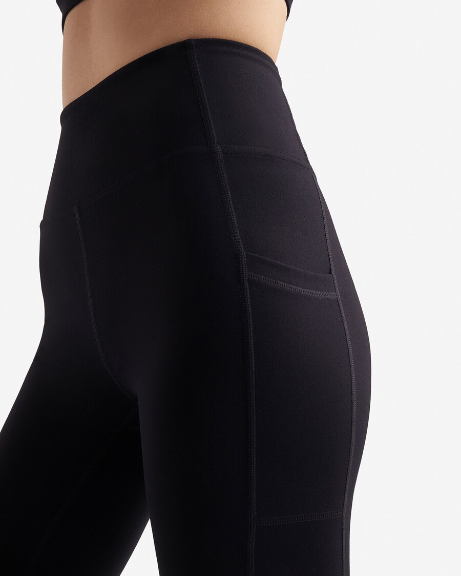 leggings capri con bolsillo restaurado