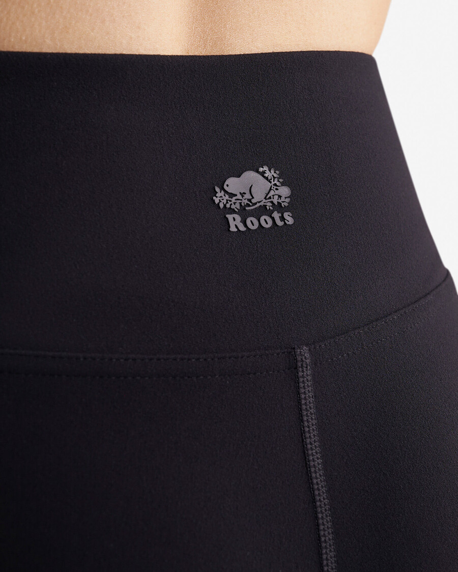 leggings capri con bolsillo restaurado