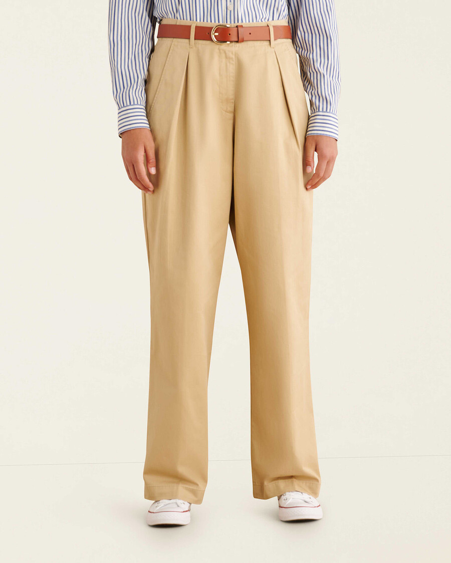 pantalón plisado dauphin