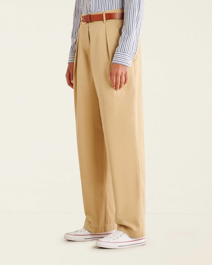 pantalón plisado dauphin