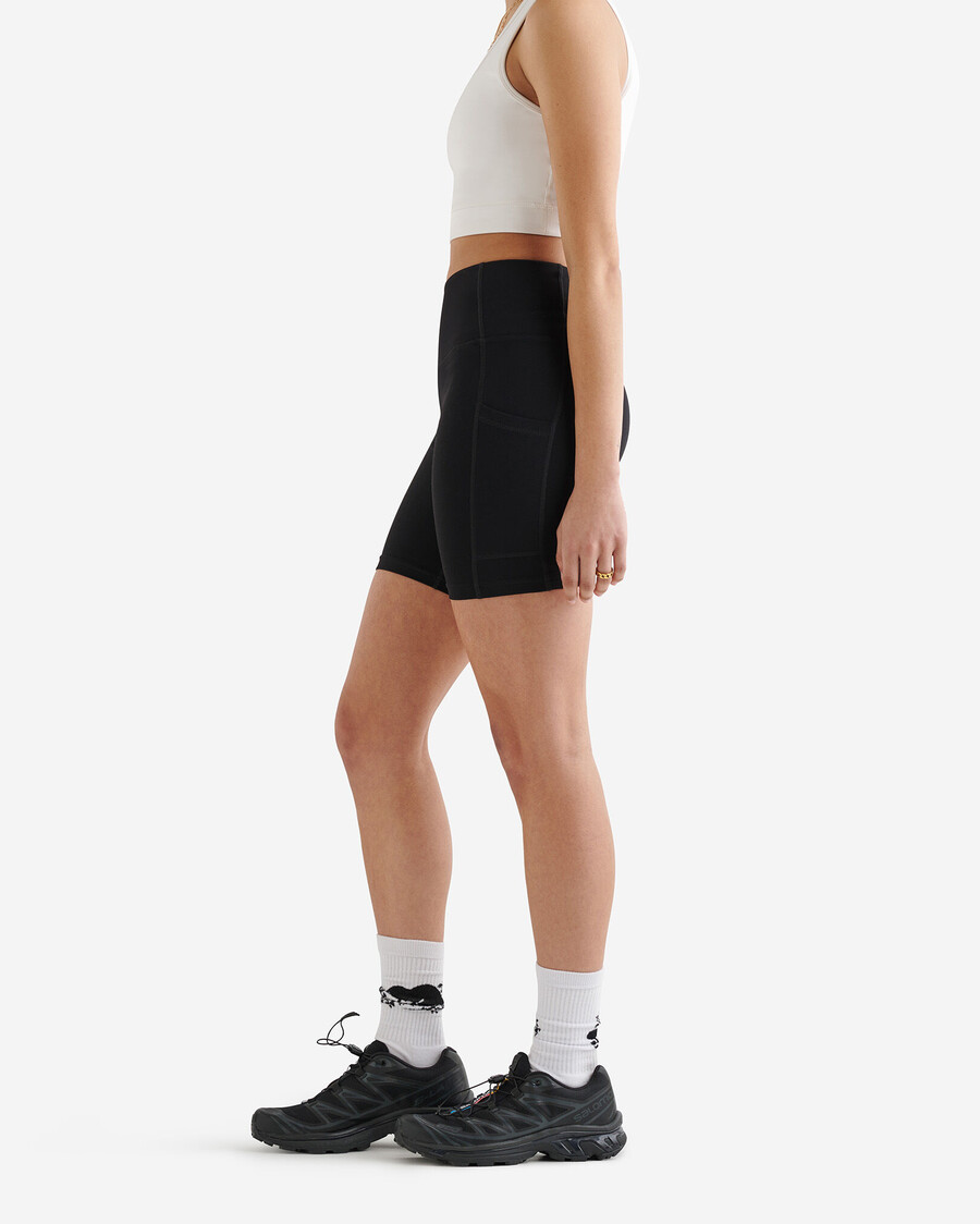 pantalones cortos de bicicleta de bolsillo restore de 7 pulgadas
