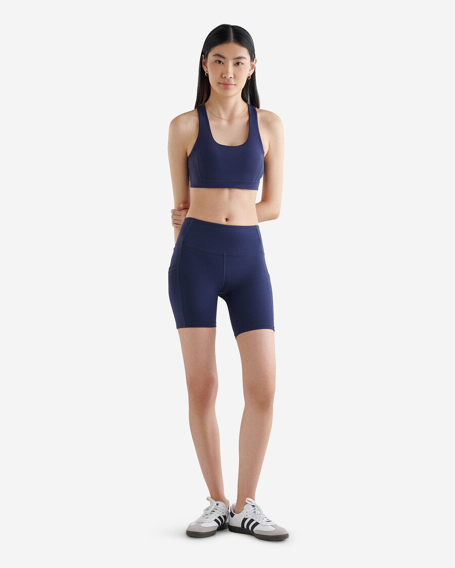 pantalones cortos de bicicleta de bolsillo restore de 7 pulgadas