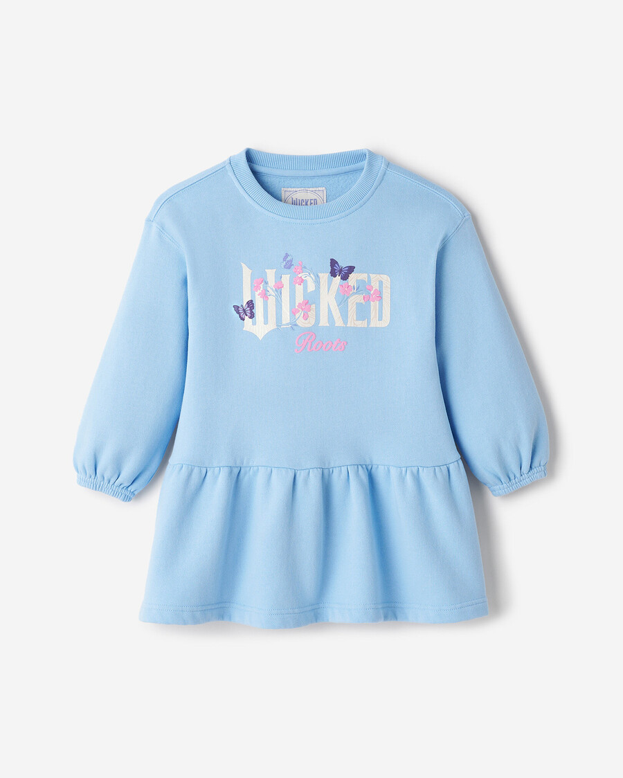 vestido roots x wicked para niñas pequeñas