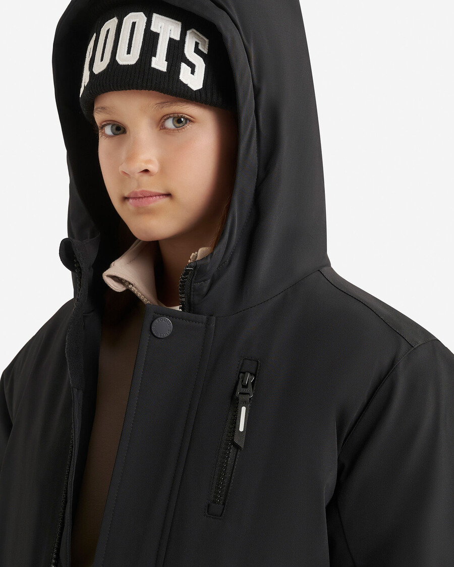 parka técnica roots para niños