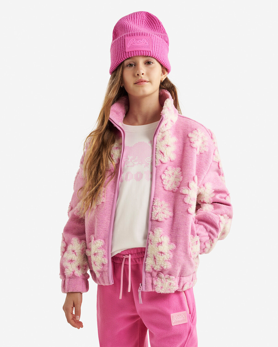 chaqueta de lana de oveja creekside para niños