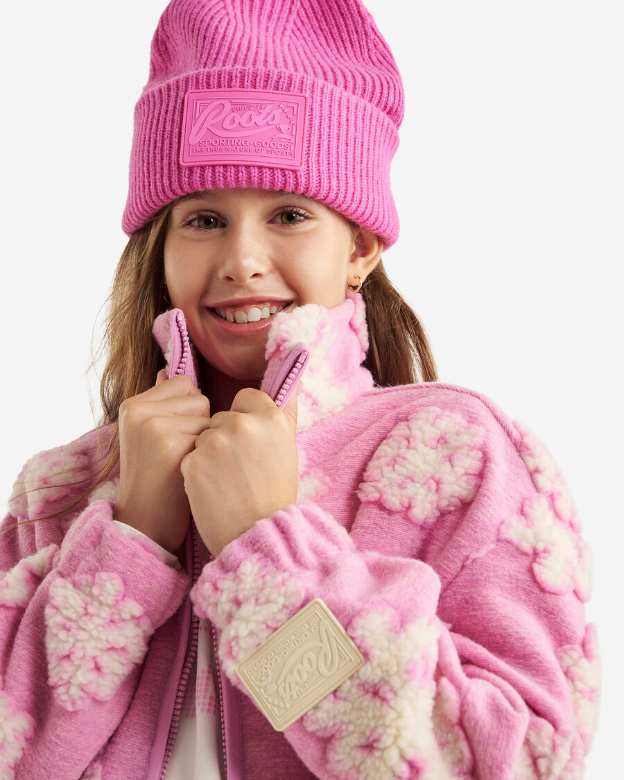 chaqueta de lana de oveja creekside para niños