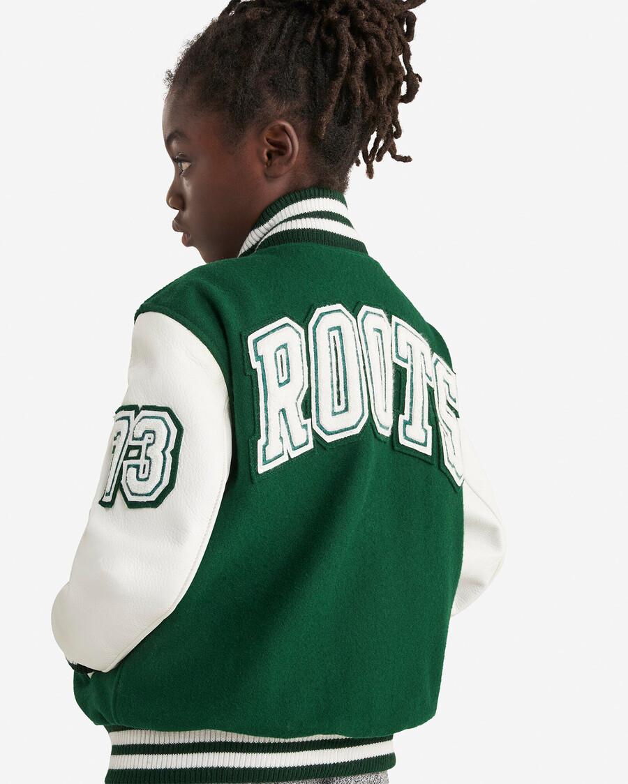 chaqueta universitaria vintage para niños 2.0