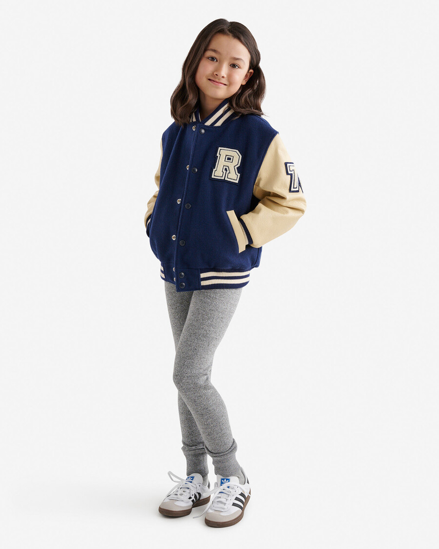 chaqueta universitaria vintage para niños 2.0