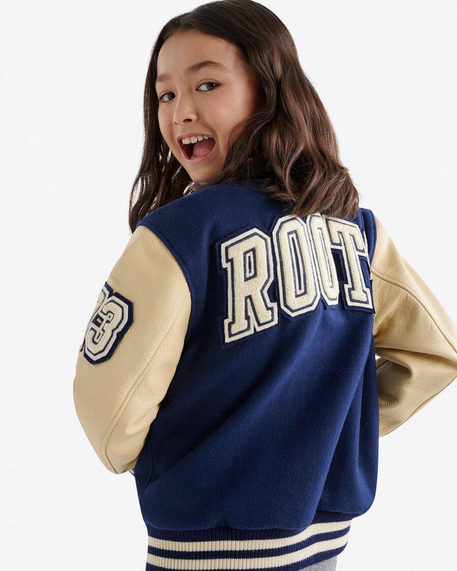 chaqueta universitaria vintage para niños 2.0