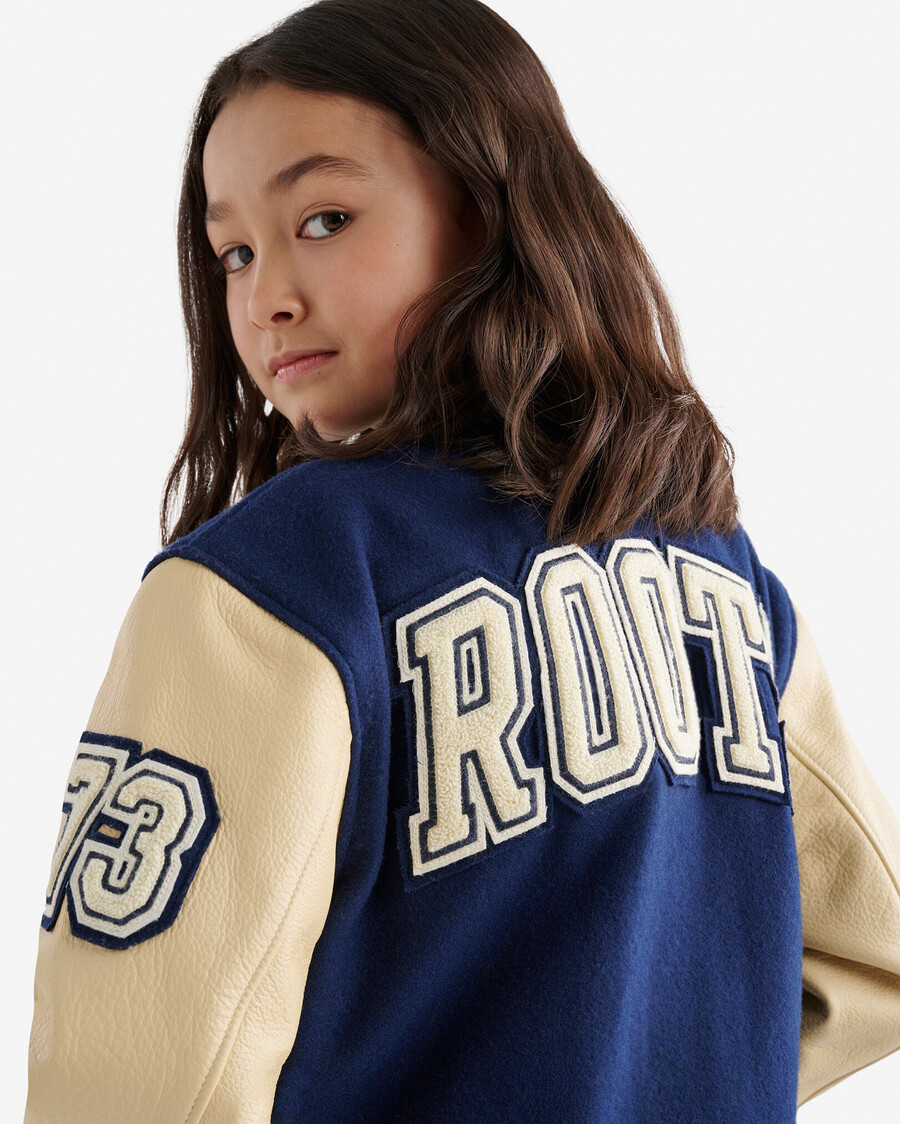 chaqueta universitaria vintage para niños 2.0