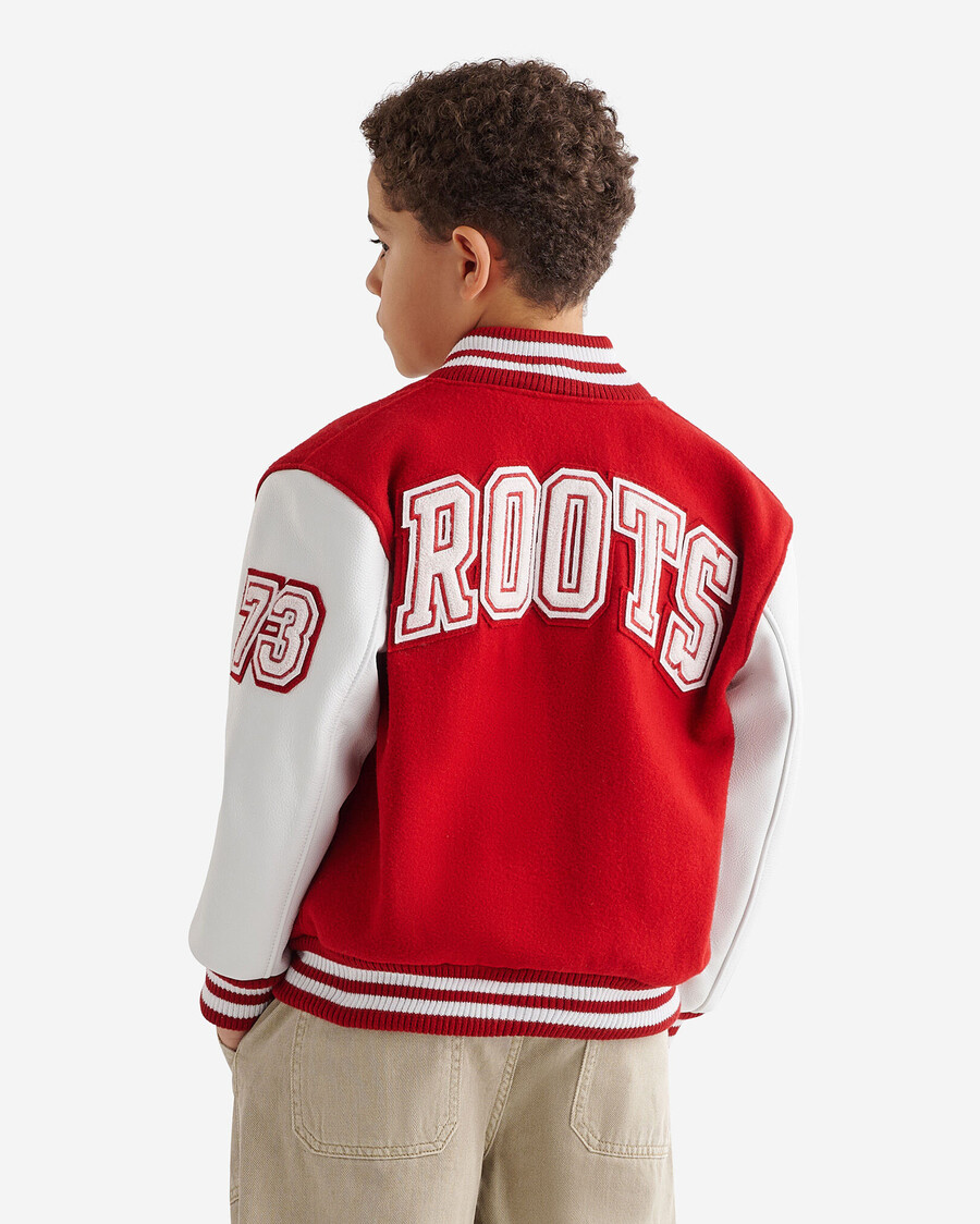 chaqueta universitaria vintage para niños 2.0