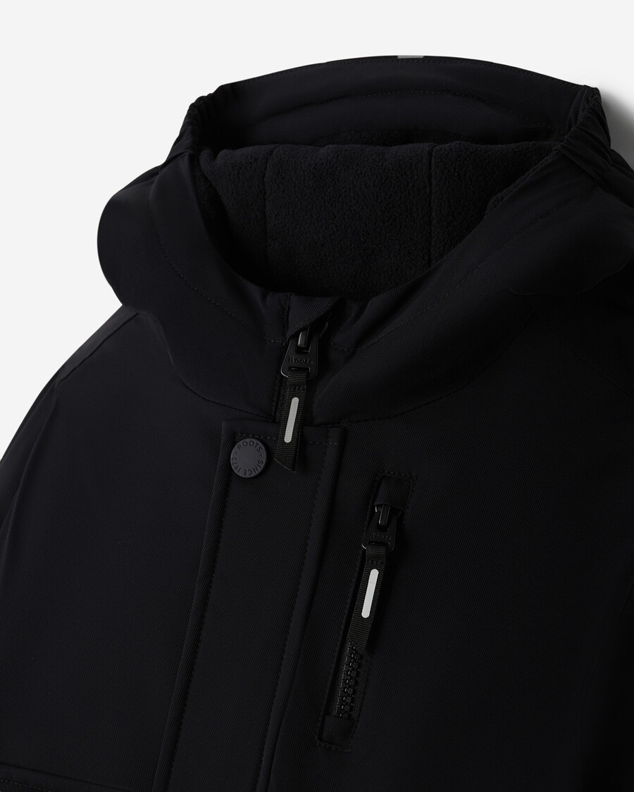 parka técnica roots para niños pequeños