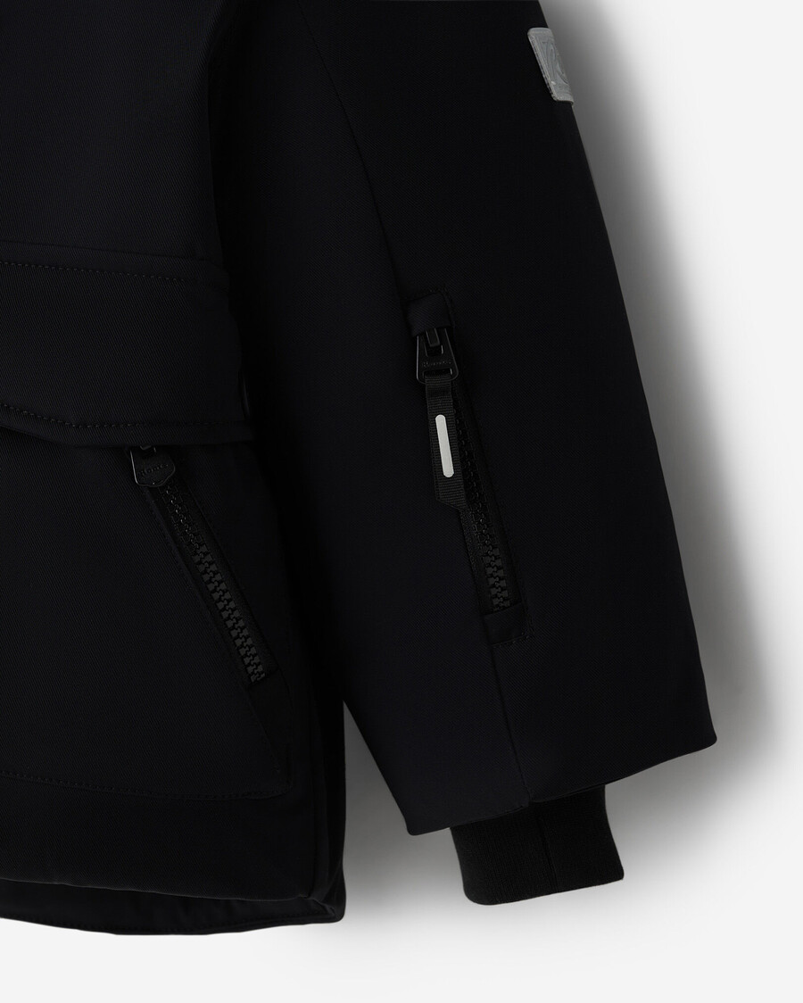 parka técnica roots para niños pequeños