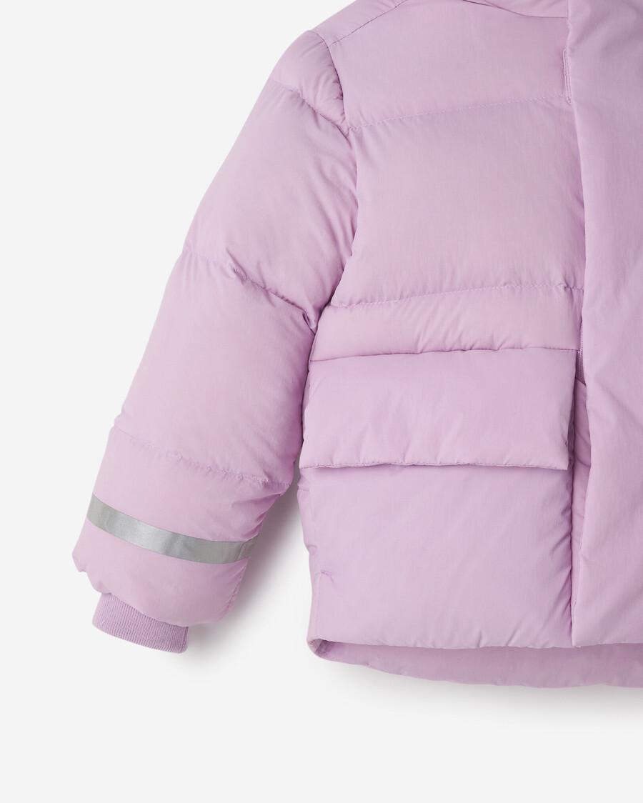 abrigo acolchado roots down para niños pequeños
