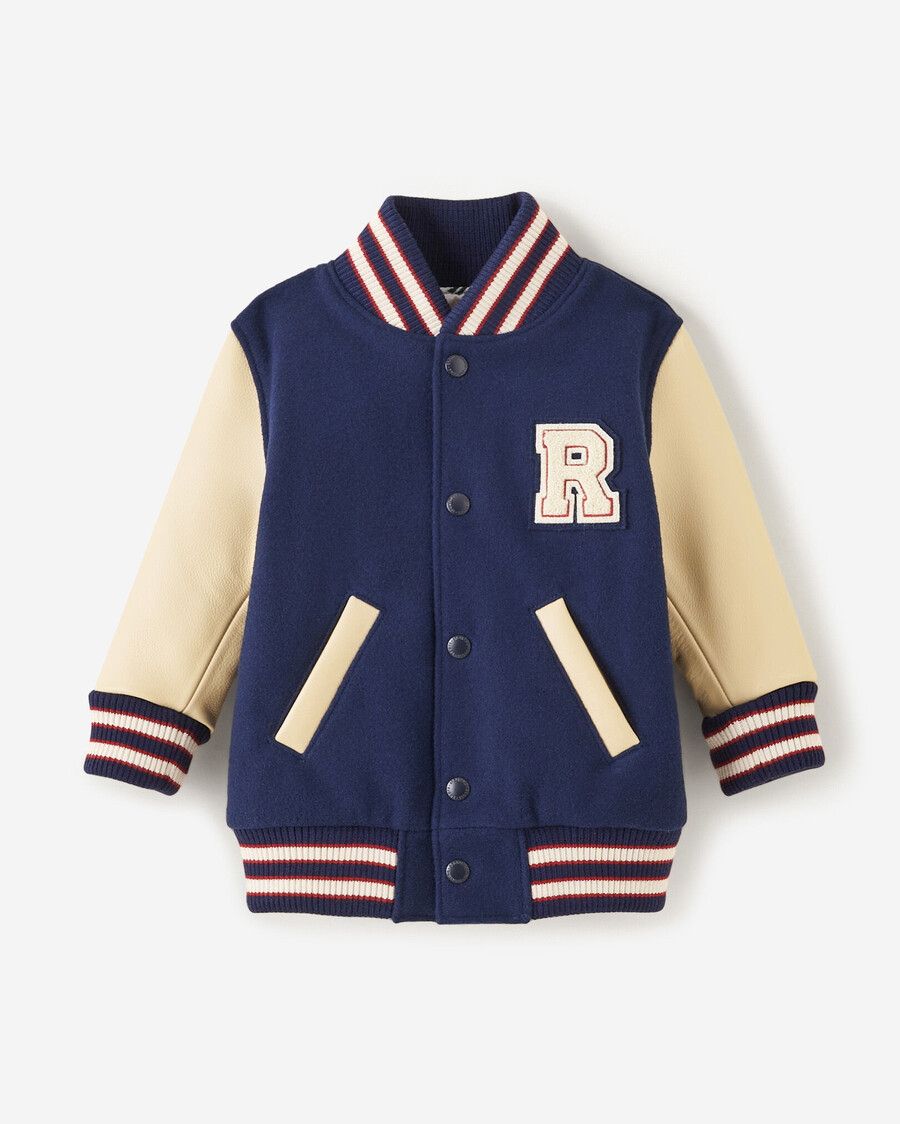 chaqueta universitaria canadiense para niños pequeños 2.0