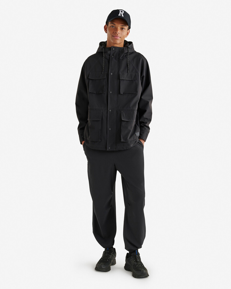 chaqueta de campo con capucha
