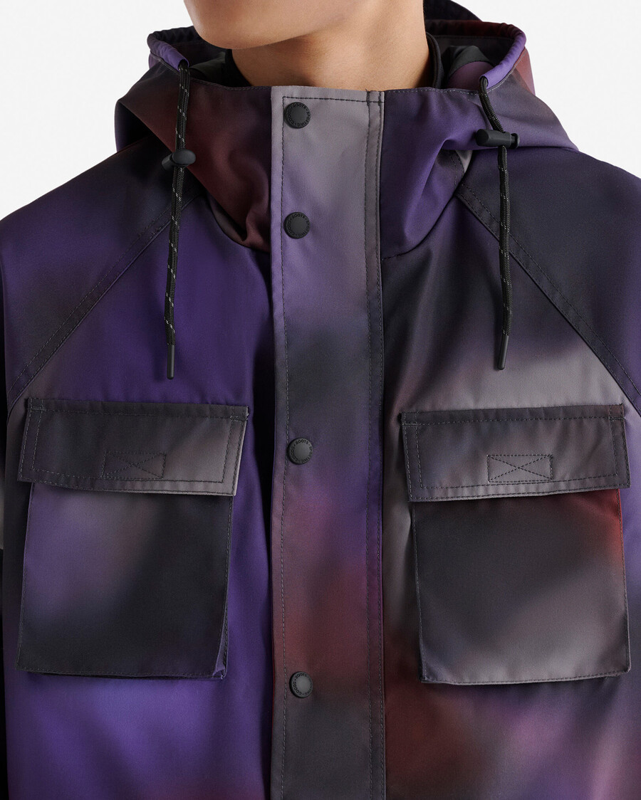 chaqueta de campo con capucha