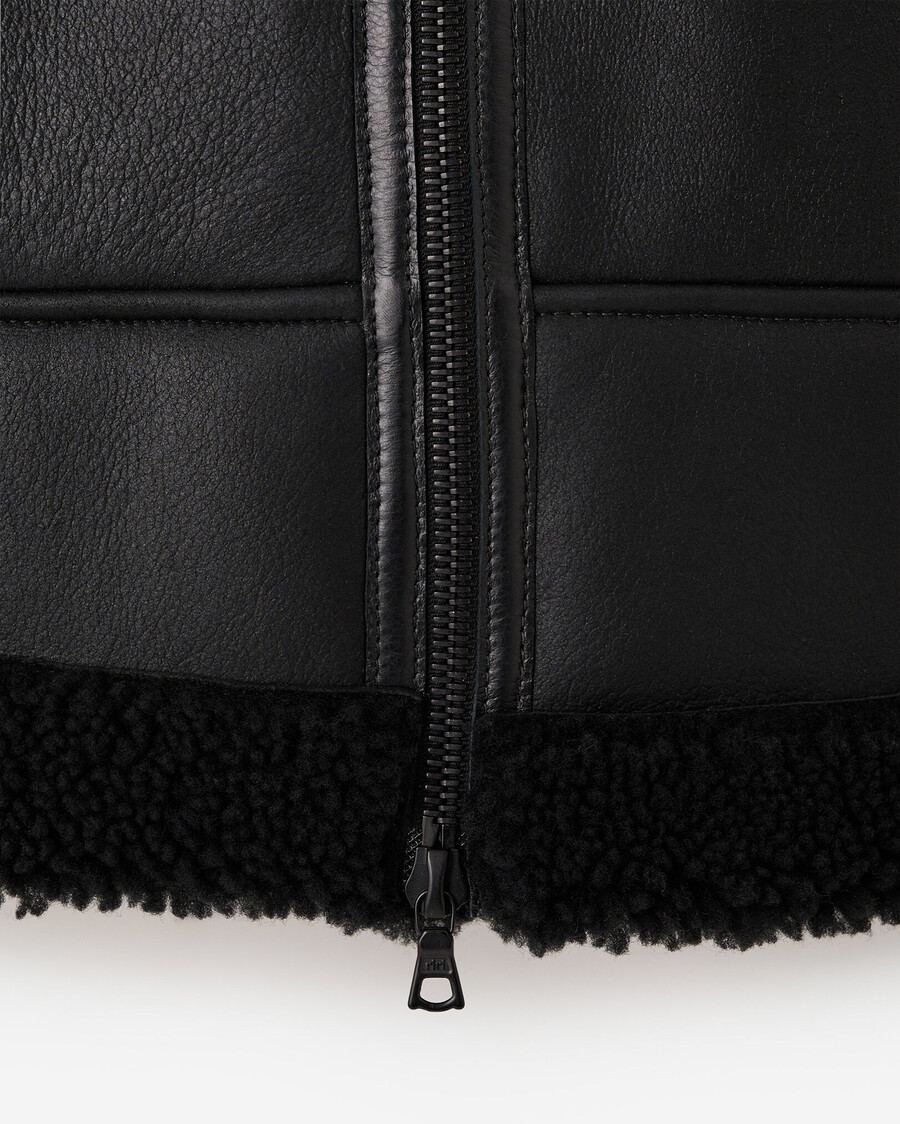 chaqueta de piel de oveja