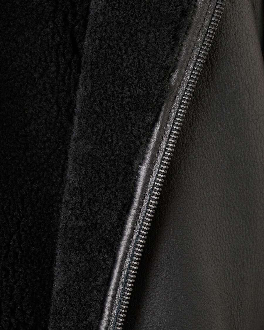 chaqueta de piel de oveja