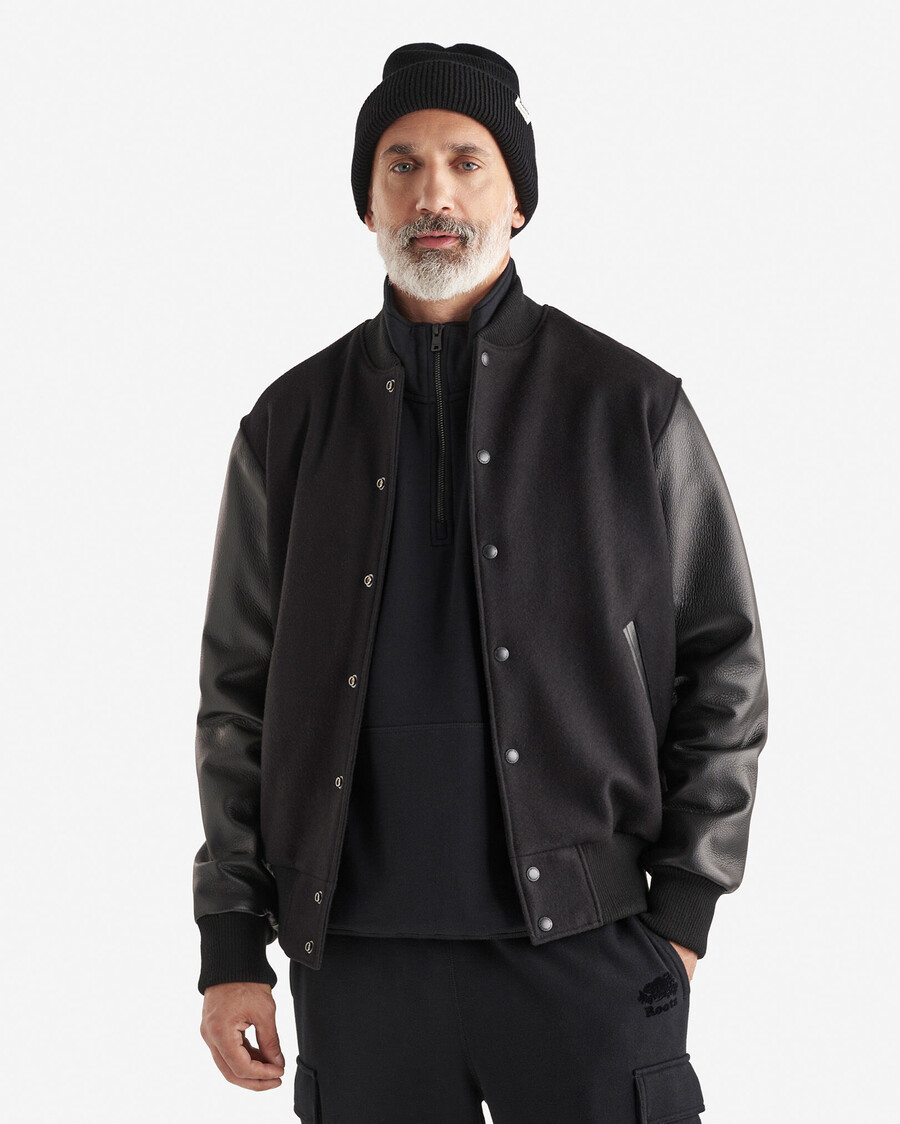 chaqueta universitaria clásica para hombre