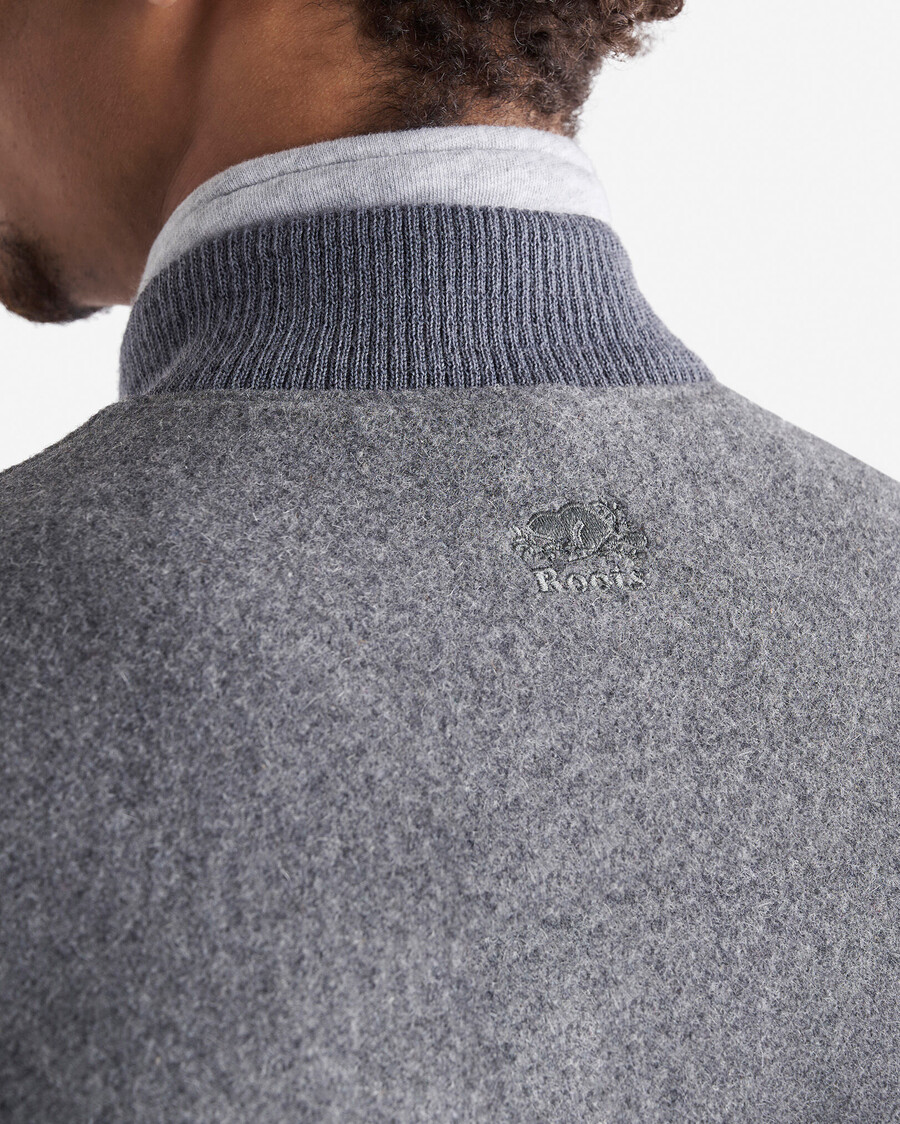 chaqueta universitaria clásica para hombre