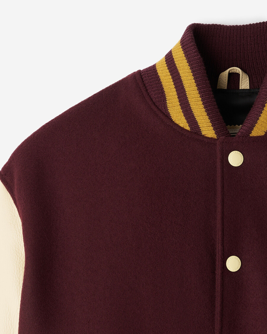 chaqueta universitaria vintage para hombre