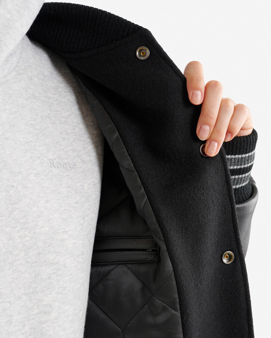 chaqueta universitaria vintage de mathews