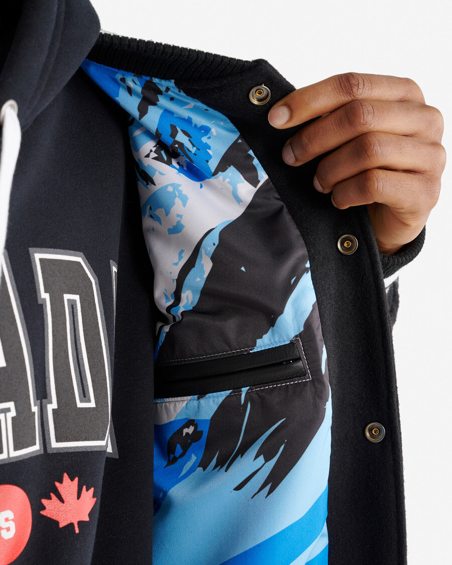 chaqueta universitaria northern roots